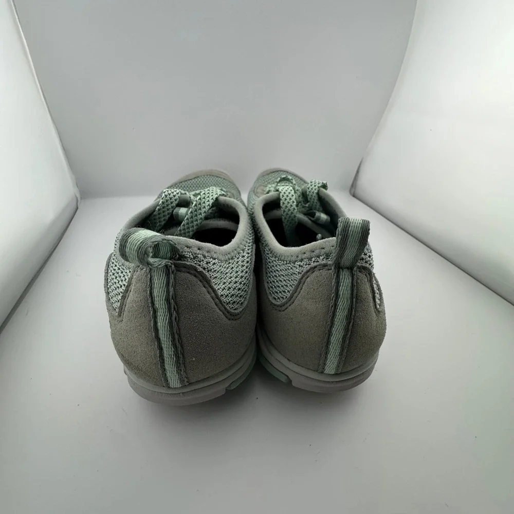 KEEN Lorelai Mesh Sneakers Women 9.5 Green Low Top Walking Shoes 1020372